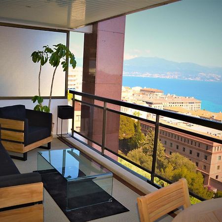 Grand T2 Standing Ajaccio Proche Centre Et Plages Vue Panoramique Parking Prive Ajaccio (Corsica) Exterior foto