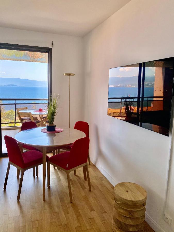 Grand T2 Standing Ajaccio Proche Centre Et Plages Vue Panoramique Parking Prive Ajaccio (Corsica) Exterior foto