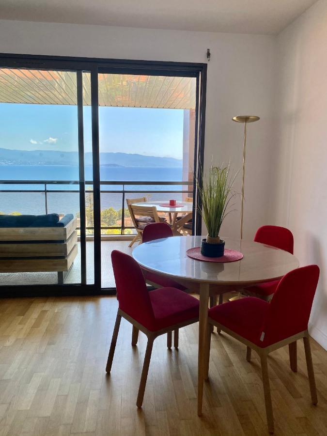 Grand T2 Standing Ajaccio Proche Centre Et Plages Vue Panoramique Parking Prive Ajaccio (Corsica) Exterior foto