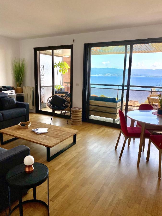 Grand T2 Standing Ajaccio Proche Centre Et Plages Vue Panoramique Parking Prive Ajaccio (Corsica) Exterior foto