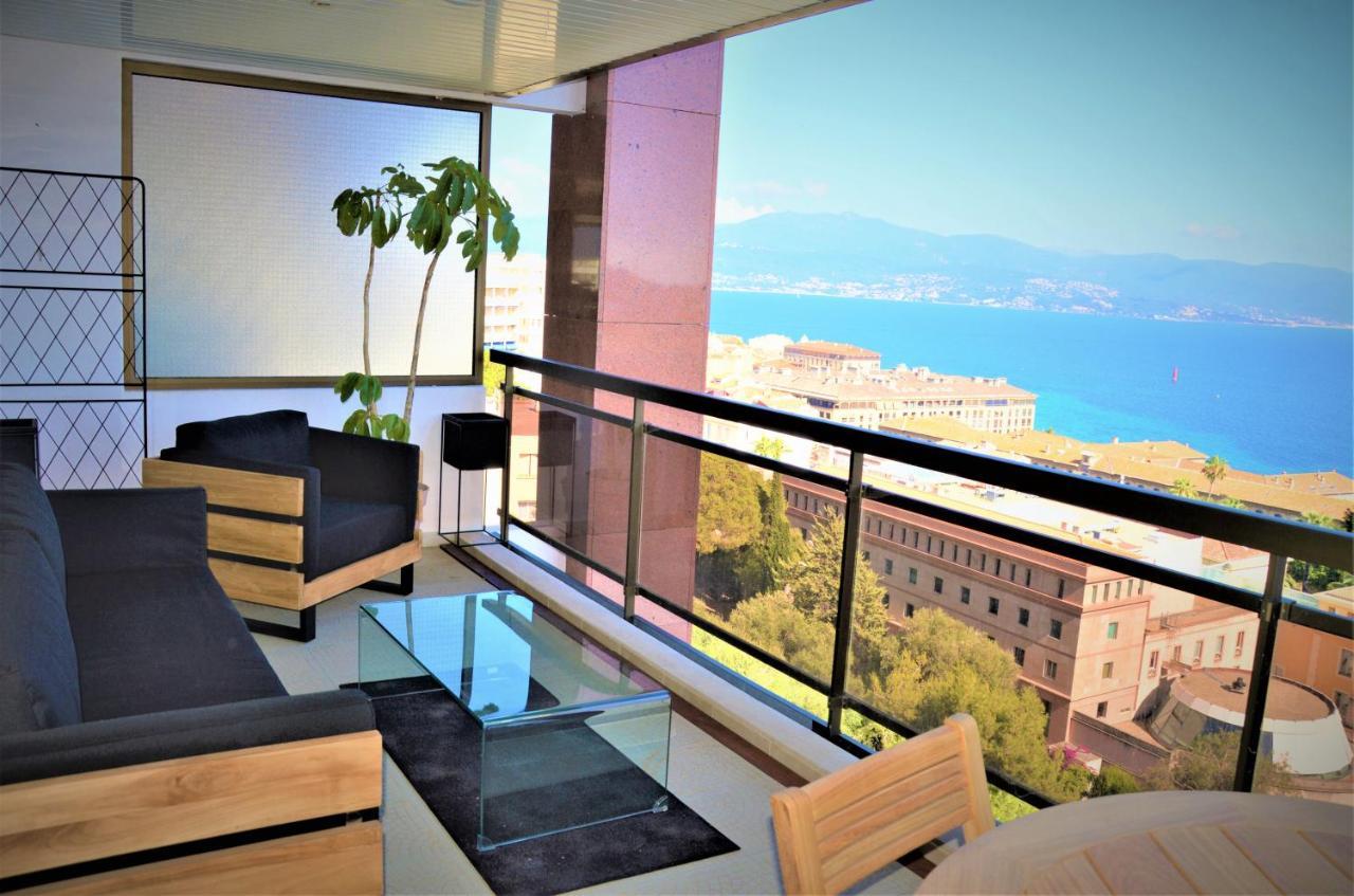 Grand T2 Standing Ajaccio Proche Centre Et Plages Vue Panoramique Parking Prive Ajaccio (Corsica) Exterior foto